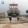 barco de goma flotante inflable que levanta las bolsas de aire neumáticas del salvamento del barco